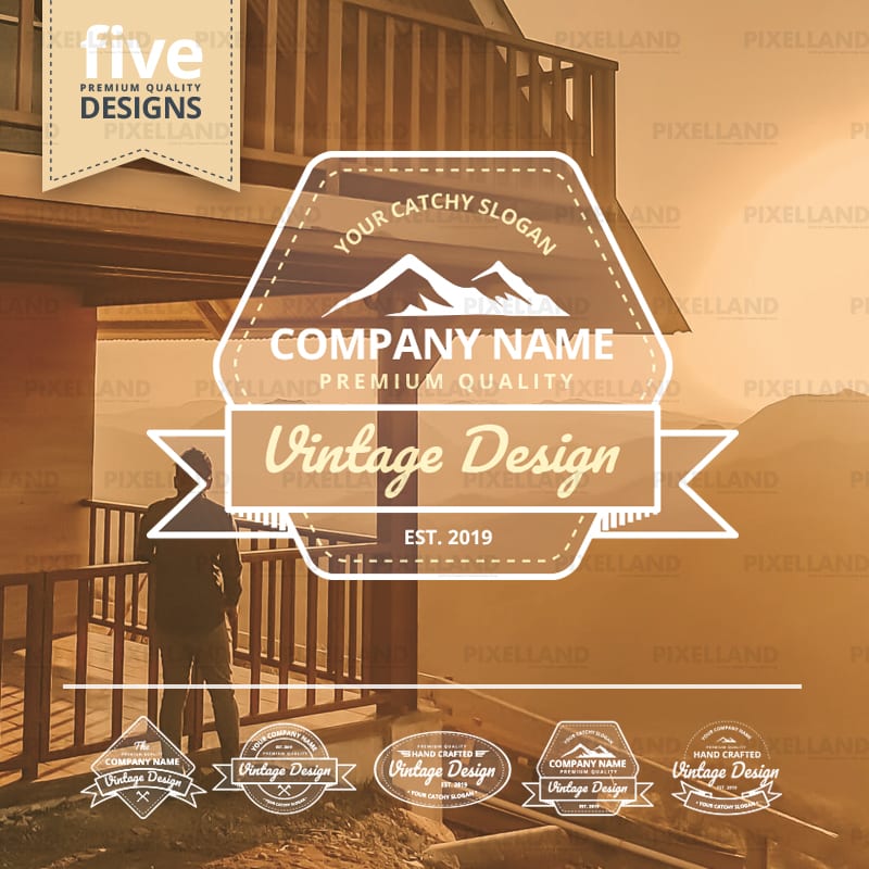Vintage Logo Collection V1.0 - Image 3